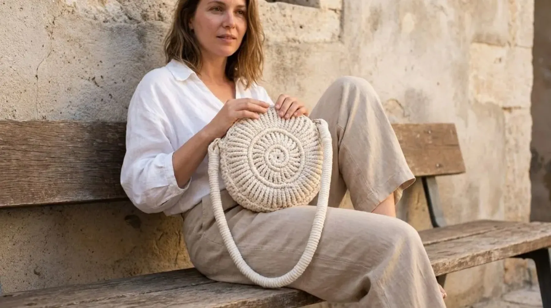 How to Make a Macrame Round Bag
