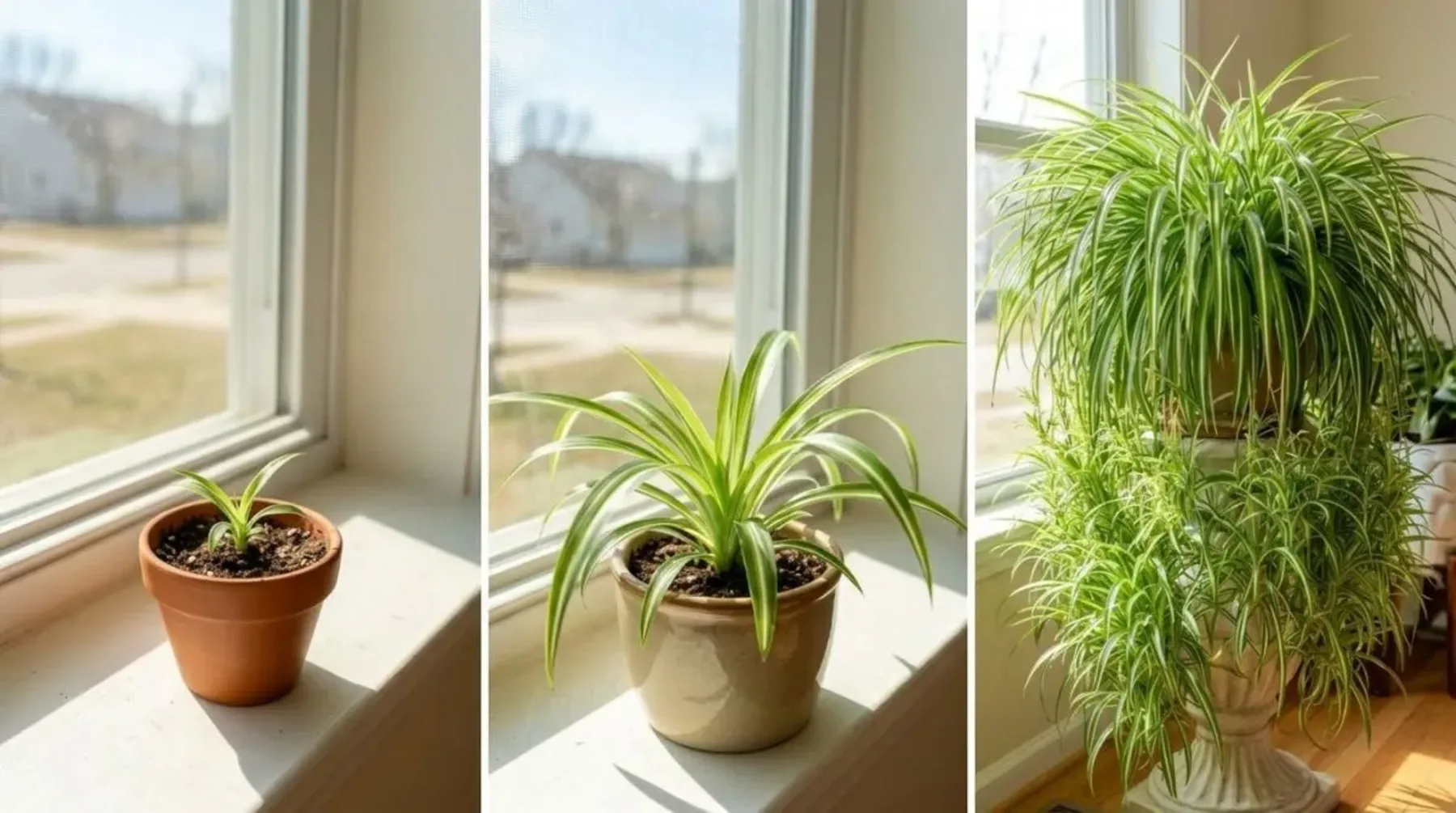 How to Grow Spider Plant Babies