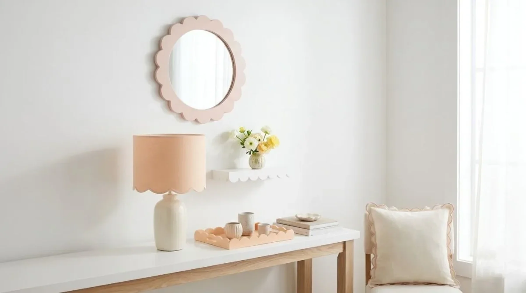 DIY Scalloped Decor Ideas for a Soft, Playful Look